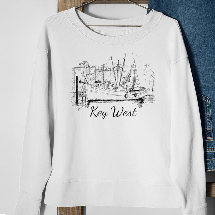 Key West Florida Vintage Vacation Sweatshirt Gifts for Old Women