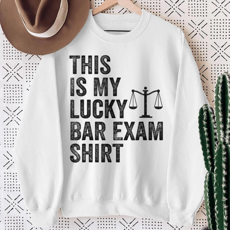 This Is My Lucky Bar Exam Lucky Bar Exam Sweatshirt Gifts for Old Women