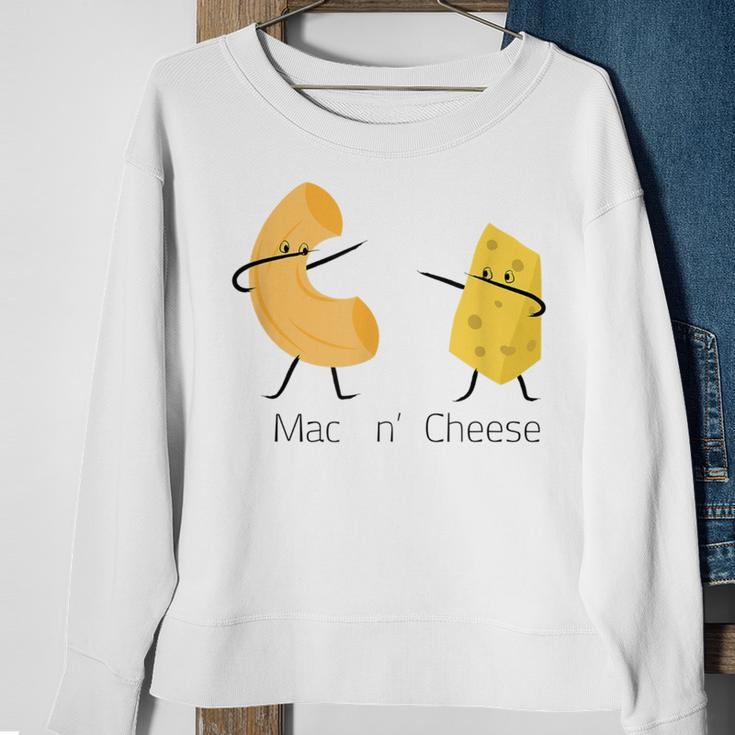 Mac N Cheese Dabbing Sweatshirt Gifts for Old Women