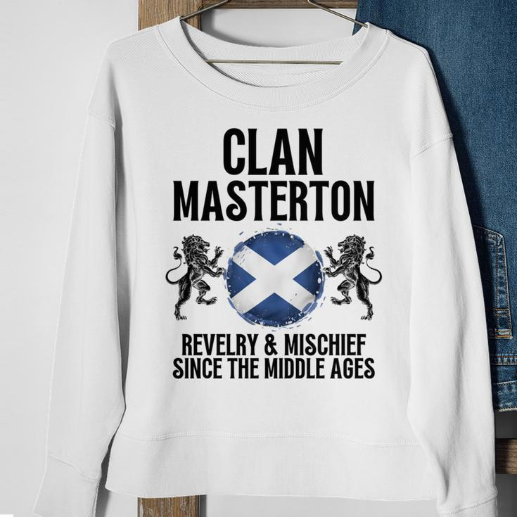 Masterton Clan Scottish Family Name Scotland Heraldry Sweatshirt Gifts for Old Women