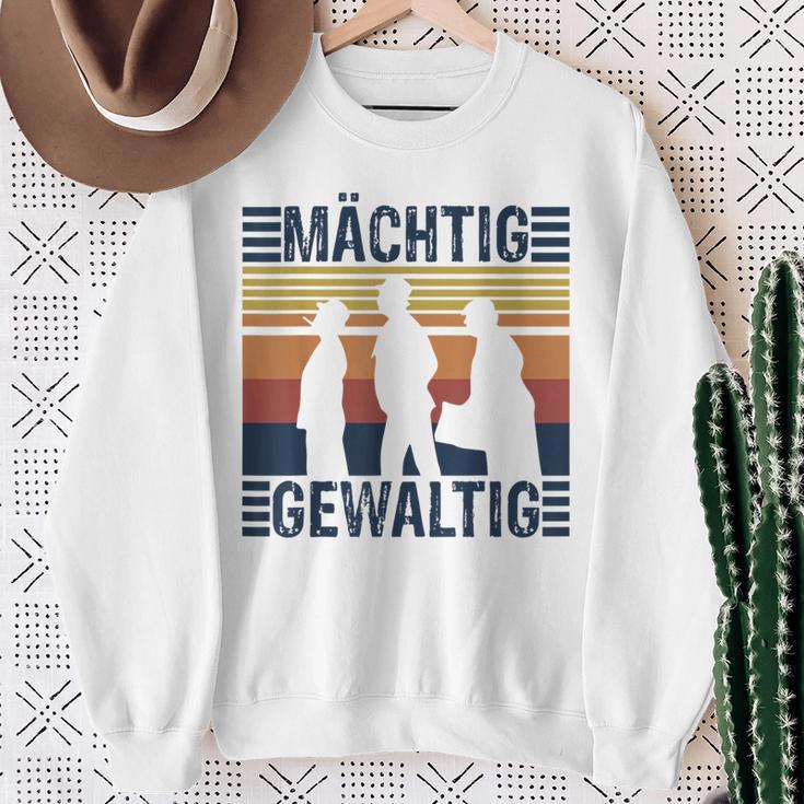 Mighty Gewaltig Die Olsenbande Ddr Sweatshirt Geschenke für alte Frauen