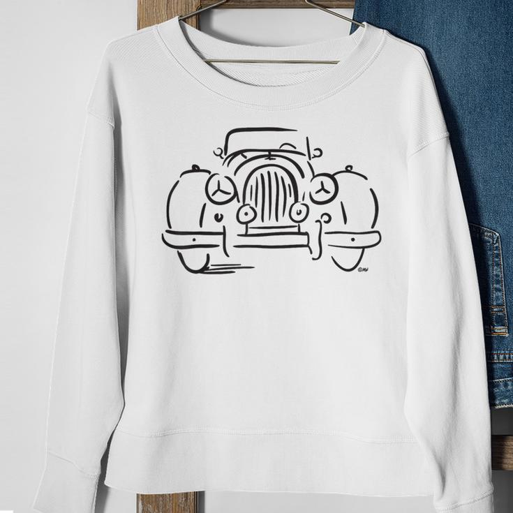 Morgan 4X4 44 Black British Car Sweatshirt Gifts for Old Women