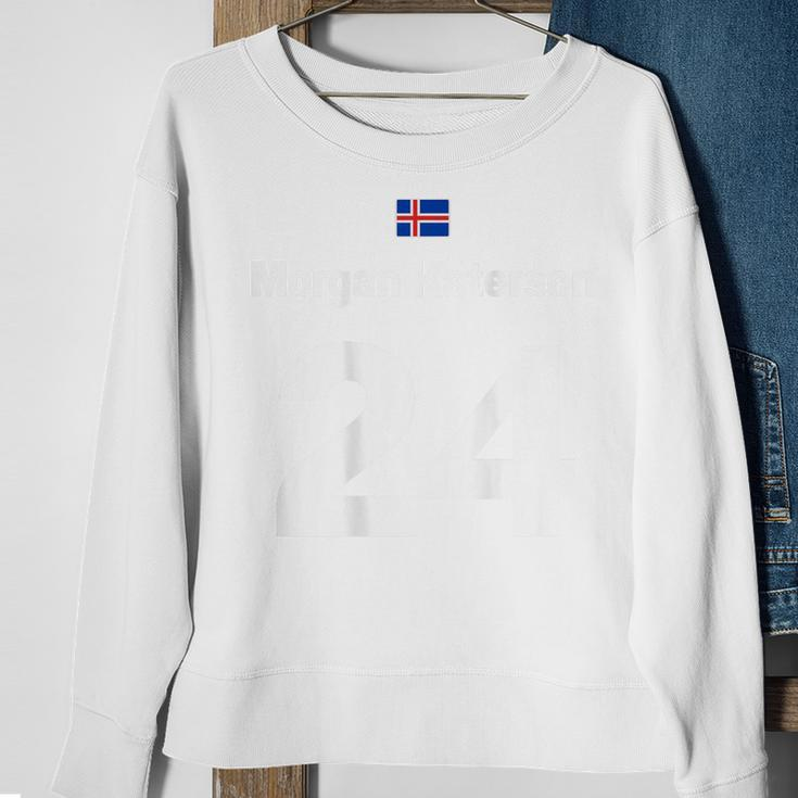 Morgan Katerson Iceland Name Mallorca Malle Sauf Jersey Blue Sweatshirt Geschenke für alte Frauen