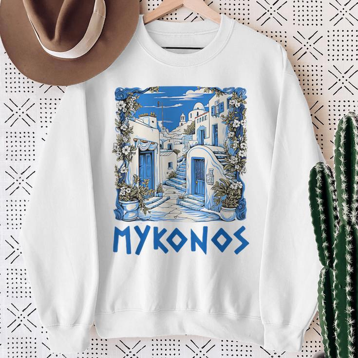 Mykonos Souvenir Mykonos Greece Mykonos Sweatshirt Geschenke für alte Frauen