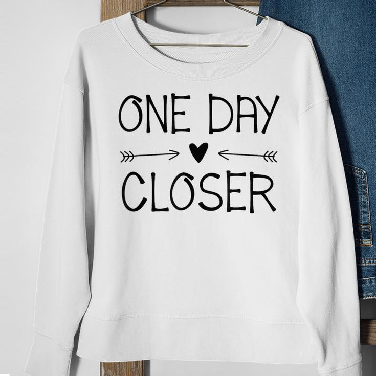 One Day Closer Military Deployment Military Sweatshirt Gifts for Old Women