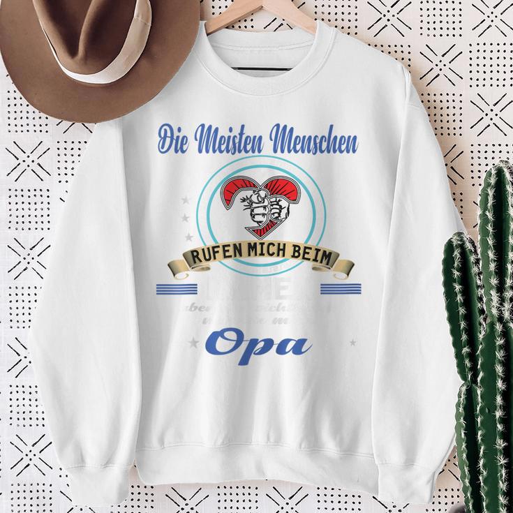 Opa Atertag Papa Stolzer Grossvater Geschenk Kapuzenjacke Sweatshirt Geschenke für alte Frauen