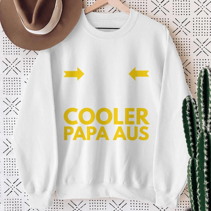 Papa Geburtstagatertag Richtig Cooler Papa Spruch Geschenk Sweatshirt Geschenke für alte Frauen