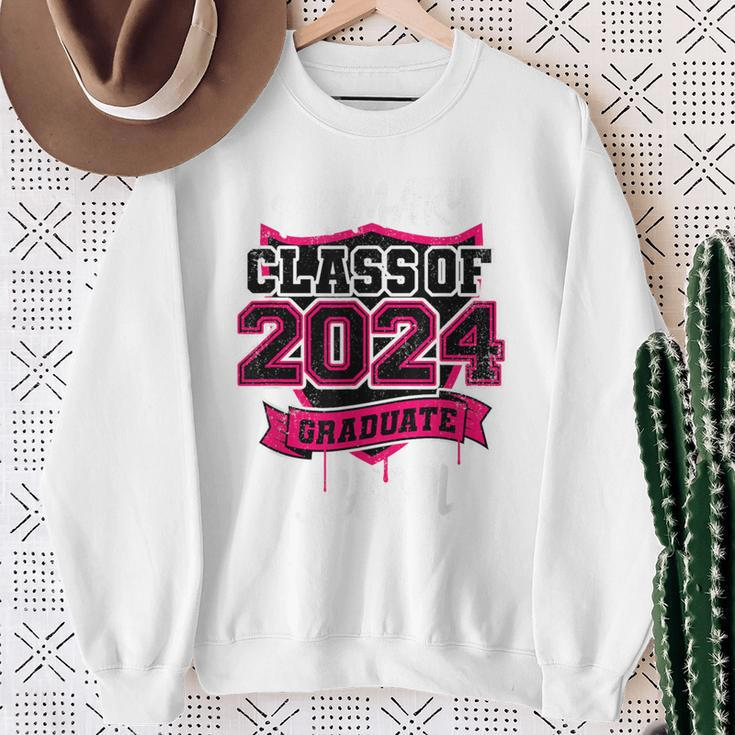 Primary School Class Of 2024 Graduation Leavers Sweatshirt Gifts for Old Women