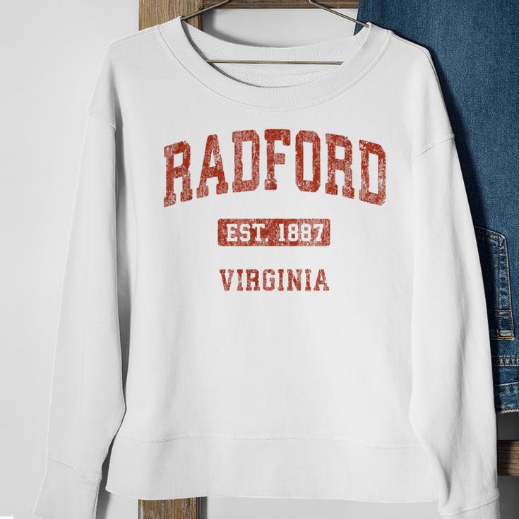 Radford Virginia Va Vintage Athletic Sports Sweatshirt Gifts for Old Women