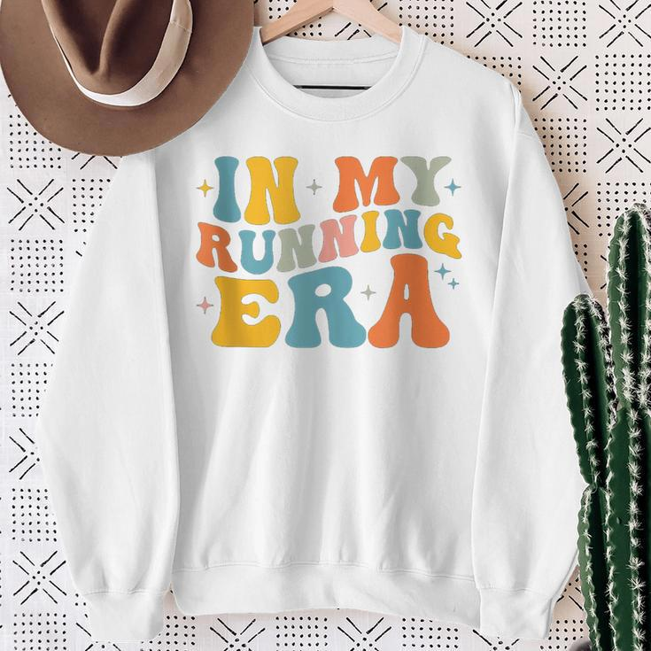 In My Running Era Runner Sweatshirt Gifts for Old Women