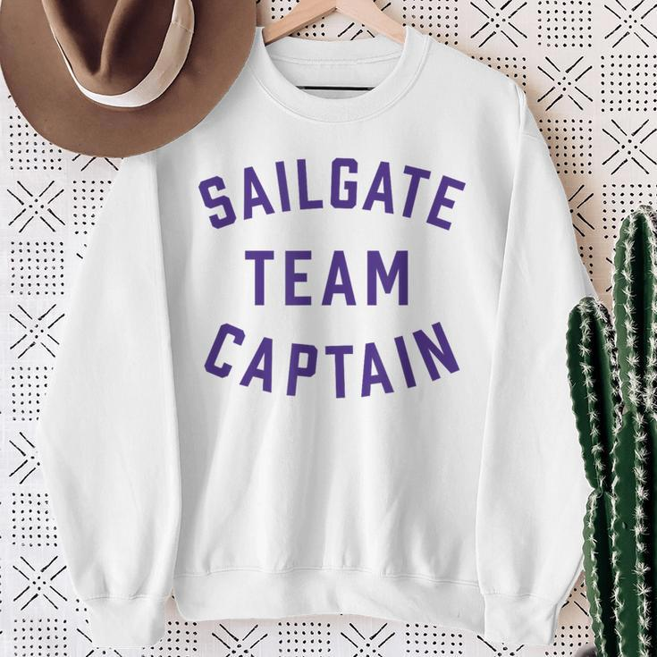 Sailgate Captain Washington Sweatshirt Gifts for Old Women