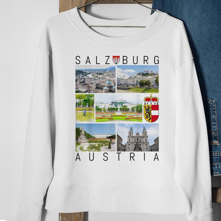 Salzburg Austria Mozart Classical Music Sound Sights Gallery Sweatshirt Gifts for Old Women