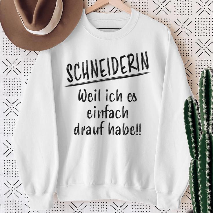 Schneiderin Spruch Schneiderinnen Beruf Lustiges Schneiderin Sweatshirt Geschenke für alte Frauen