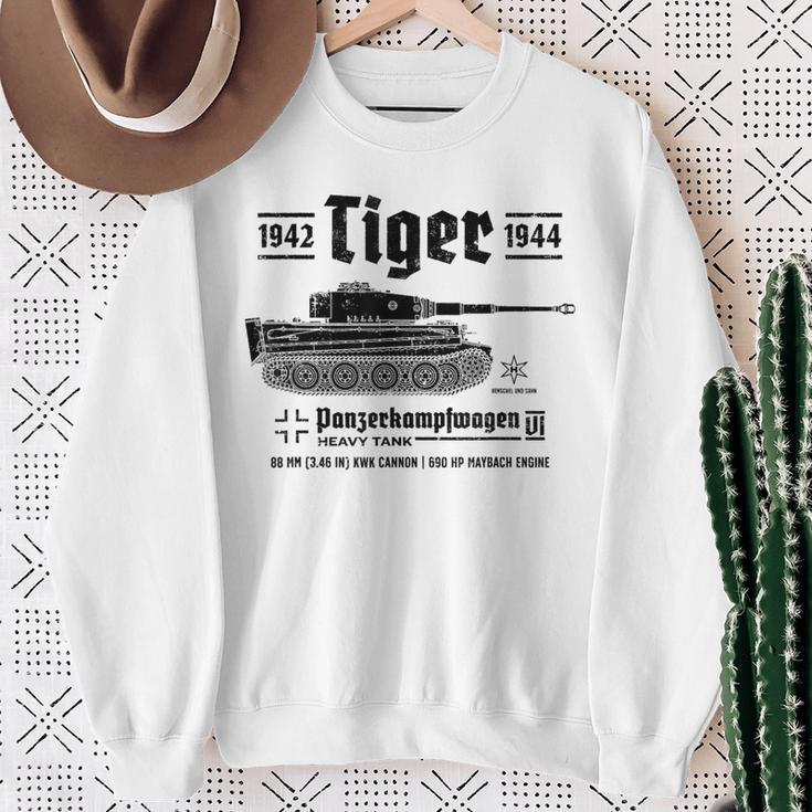 Tiger Panzer Pzkpfwi World War 2Intage Sweatshirt Geschenke für alte Frauen