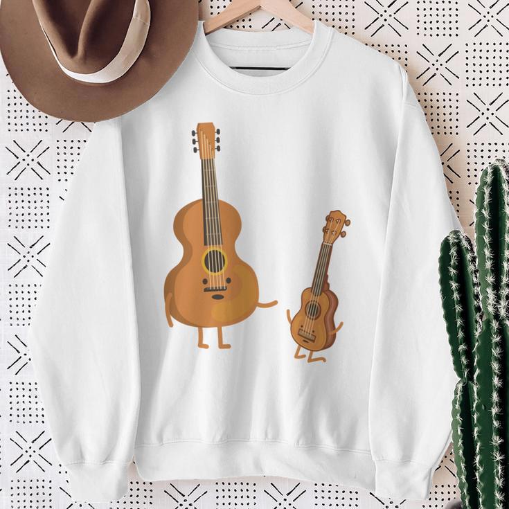 Uke Ich Bin Deinater Lustig Papaatertag Geschenk-Idee Sweatshirt Geschenke für alte Frauen