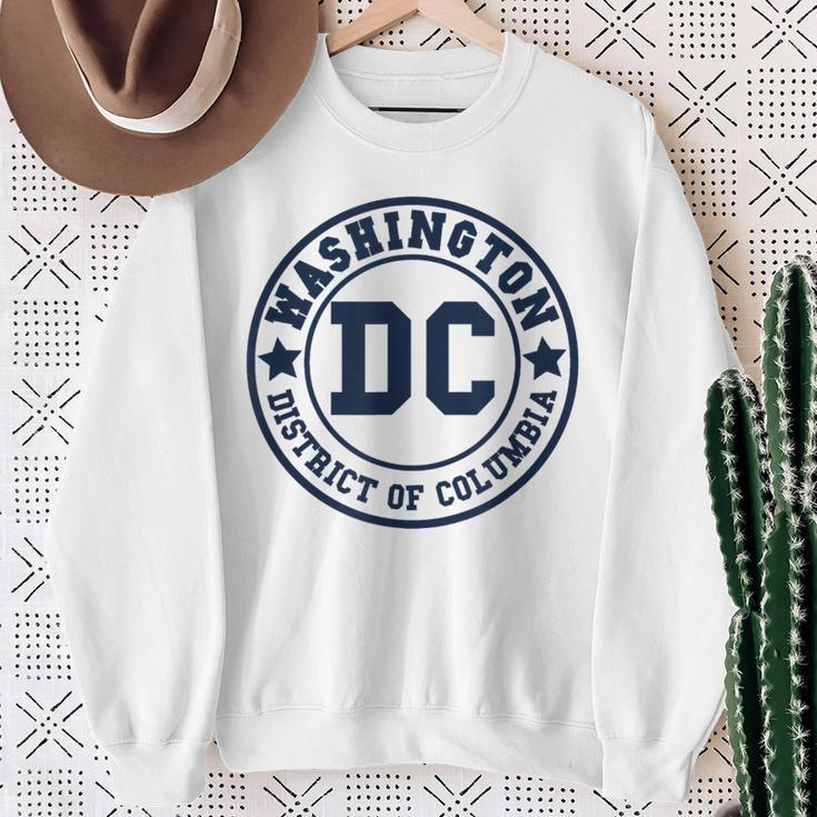 Washington Dc Athletic Throwback Classic Sweatshirt Gifts for Old Women