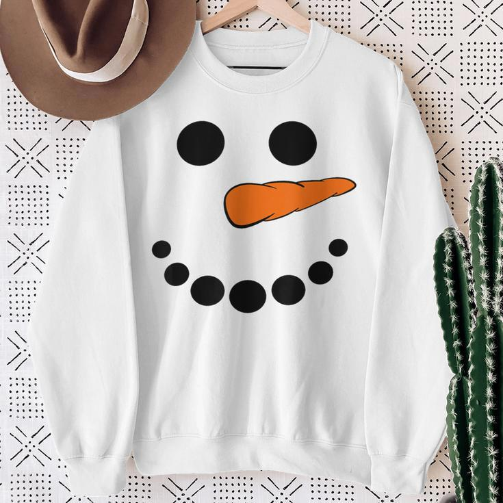 Weihnachten Schneemann Geschenk Costume Fancy Dress Sweatshirt Geschenke für alte Frauen
