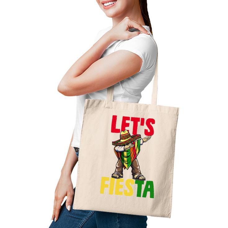 Cinco De Mayo Mexican Fiesta Party Dabbing Tote Bag