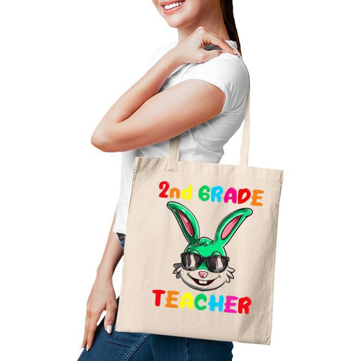 Easter Day Bunny 2Nd Grade Teacher  Easter Rabbit Tote Bag