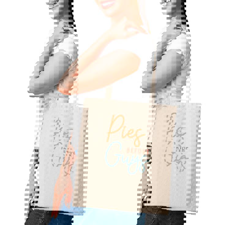 Funny Thanksgiving Pies Before Guys Tote Bag