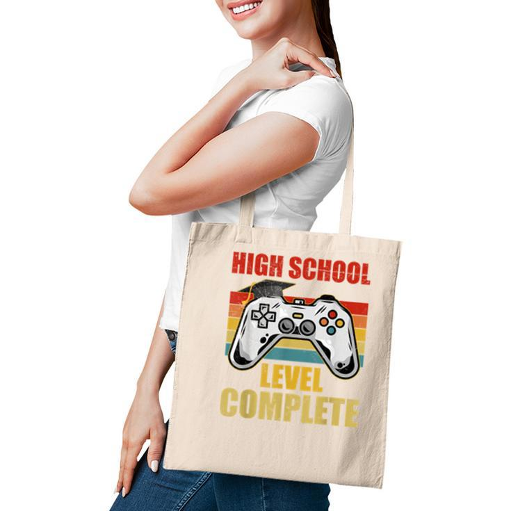 High School Level Complete Gamer Class Of 2022 Graduation  Tote Bag