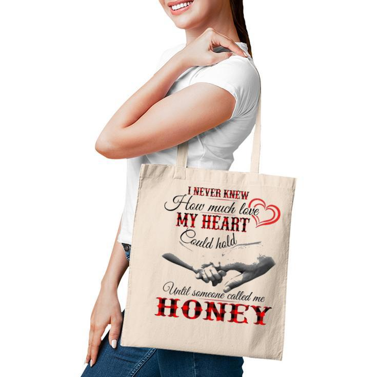 Honey Grandma Gift   Until Someone Called Me Honey Tote Bag