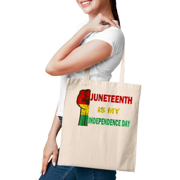 Juneteenth Is My Independence Day For Women Men Kids Vintage   Tote Bag