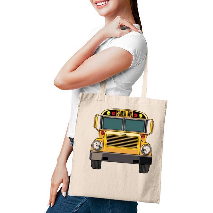 School Bus Driver Mechanic Road Vehicle Halloween Costume Tote Bag