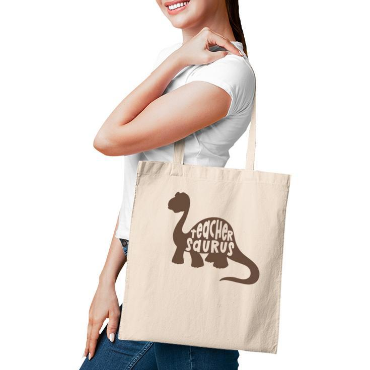 Teacher Saurus Dinosaur Great Art Graphic Tote Bag
