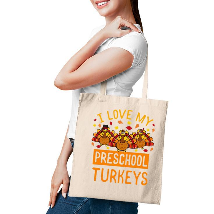 Thanksgiving Turkey Preschool Teacher Student School Gift Tote Bag