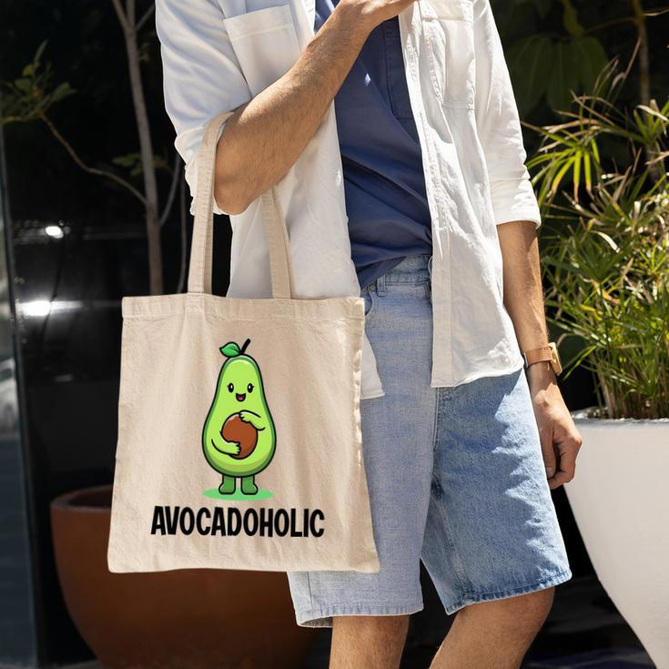 Funny Avocado Avocadoholic Hug A Small Ball Tote Bag