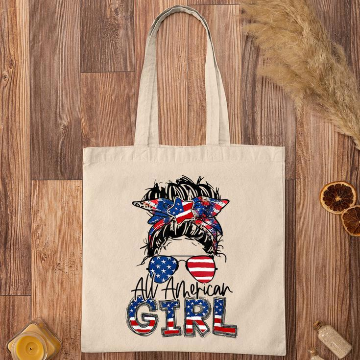 All American Girl 4Th Of July Girls Kids Sunglasses Family V2 Tote Bag