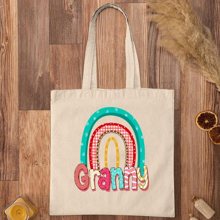 Colorful Rainbow For Granny From Daughter With Love Grandma New Tote Bag