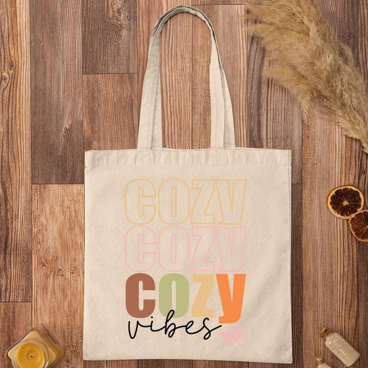 Cozy Vibes Warm Weather Fall Tote Bag