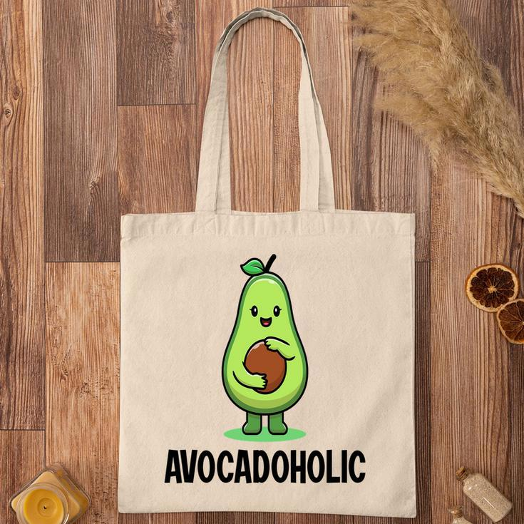 Funny Avocado Avocadoholic Hug A Small Ball Tote Bag