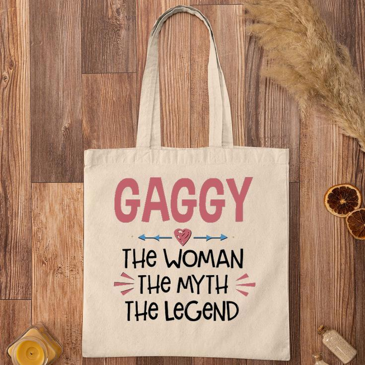 Gaggy Grandma Gift Gaggy The Woman The Myth The Legend Tote Bag
