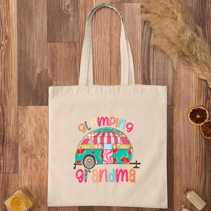 Glamping Grandma Colorful Design For Grandma From Daughter With Love New Tote Bag