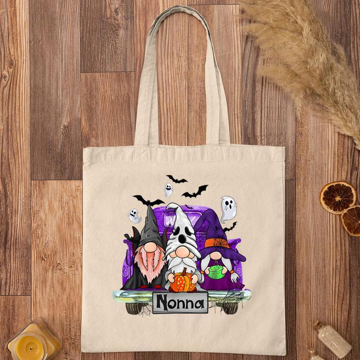 Gnomes Witch Truck Nonna Funny Halloween Costume Tote Bag