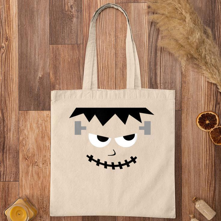Halloween Frankenstein Monster Face For Kids Tote Bag