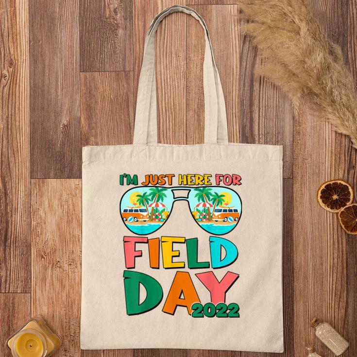 Im Just Here For Field Day Kids Boys Girls Teachers Tote Bag