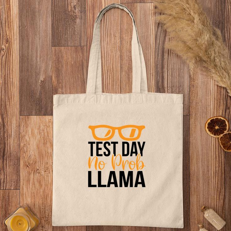 Llama Test Day No Prob Llama Yellow And Black Tote Bag
