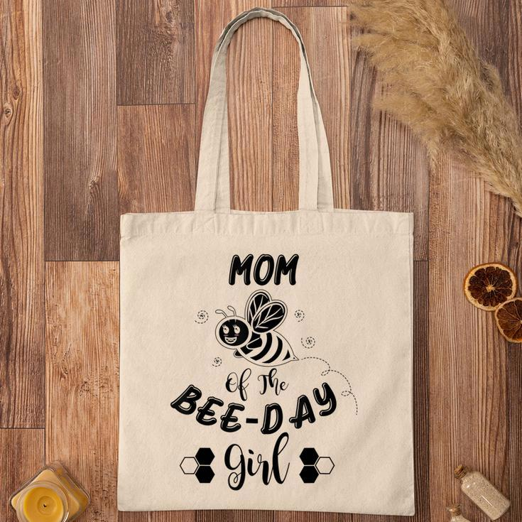 Mom Of The Bee Day Girl Birthday Tote Bag