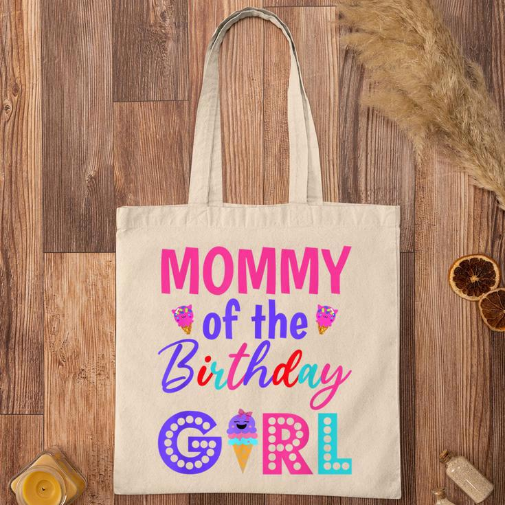 Mommy Of The Birthday Girl Mom Ice Cream First Birthday Tote Bag