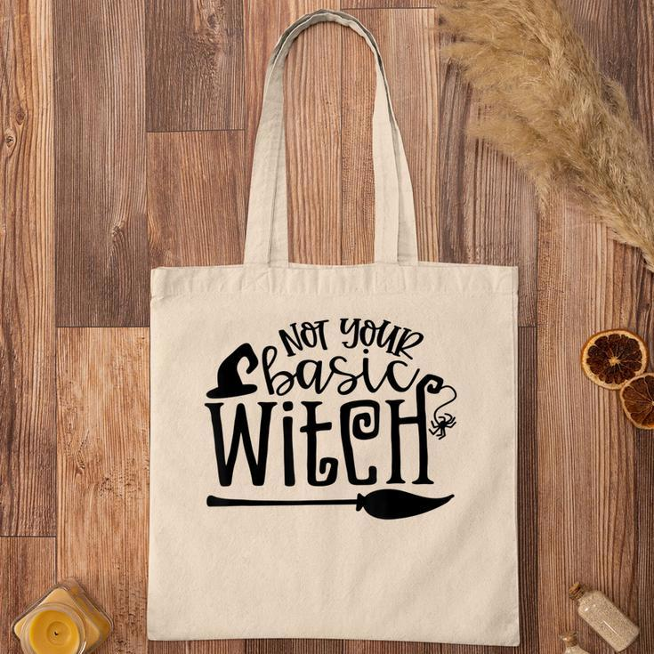 Not Your Basic Witch Witchy Witch Vibes Halloween Costume Tote Bag