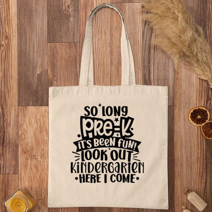 So Long Pre-K Kindergarten Here I Come Graduation Gifts Tote Bag