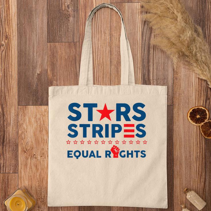 Stars Stripes And Equal Rights 4Th Of July Womens Rights V2 Tote Bag