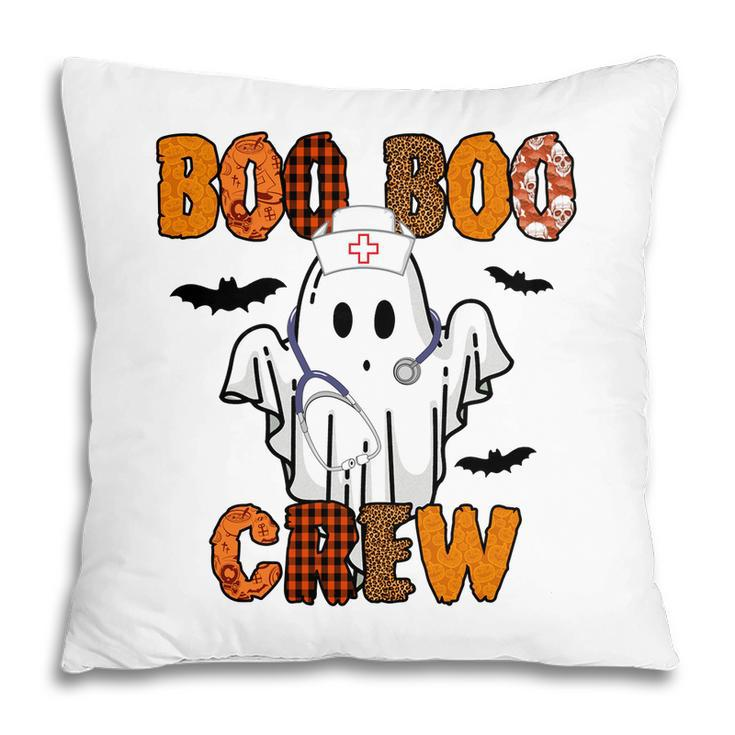 Boo Boo Crew Funny Cute Halloween Nurse Gifts Pillow