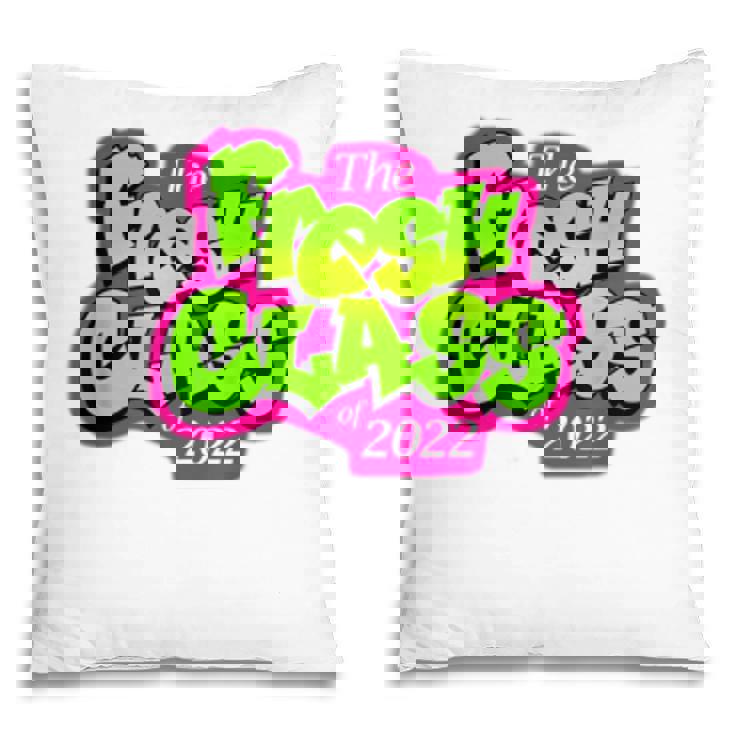 Class Of 2022 Future Fresh Senior 90S Tv Style Graduation  Pillow