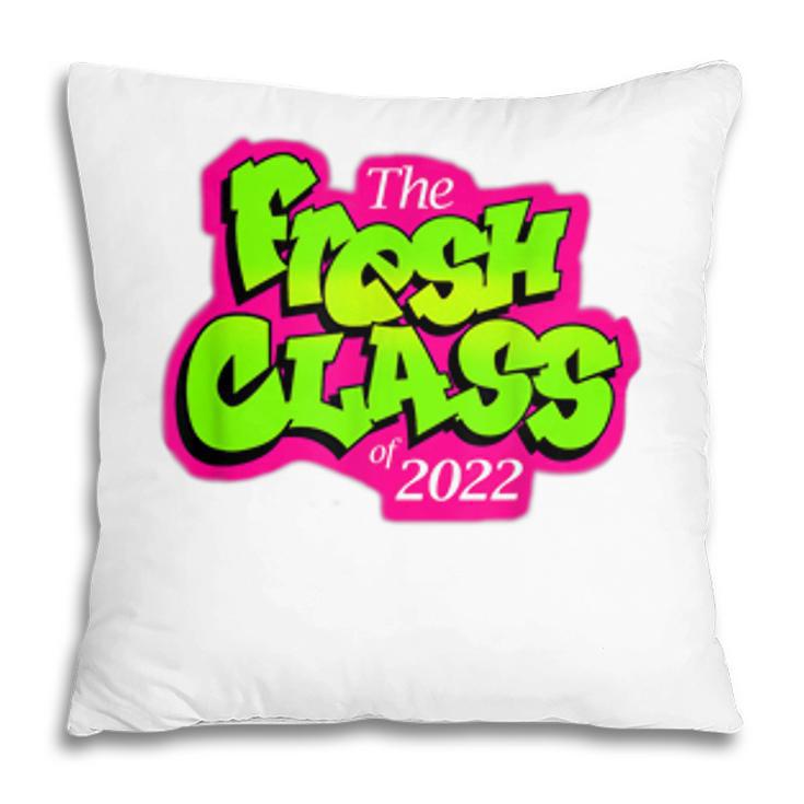 Class Of 2022 Future Fresh Senior 90S Tv Style Graduation Pillow