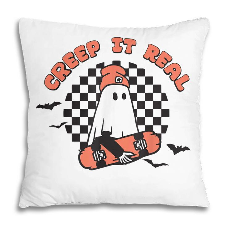 Creep It Real Funny Halloween  Pillow